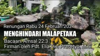 Embedded thumbnail for Menghindari Malapetaka - Renungan Rabu, 24 Februari 2021
