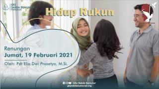 Embedded thumbnail for Hidup Rukun - Renungan Jumat, 19 Februari 2021