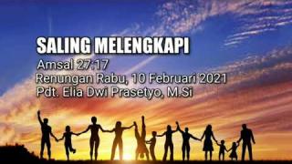 Embedded thumbnail for Saling Melengkapi - Renungan Rabu, 10 Februari 2021