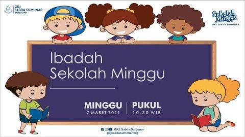 Embedded thumbnail for Ibadah Sekolah Minggu, 7 Maret 2021