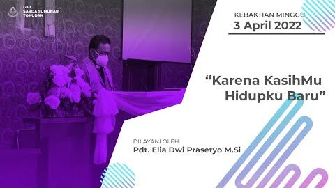 Embedded thumbnail for Ibadah Minggu Pra Paskah 5 Minggu, 3 April 2022