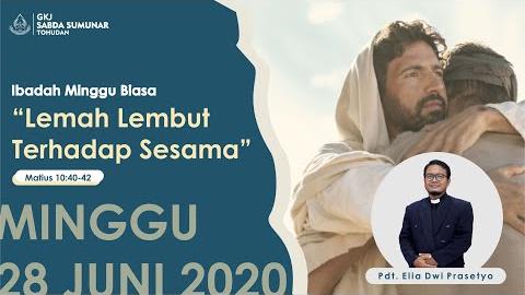 Embedded thumbnail for Ibadah Keluarga Minggu, 28 Juni 2020