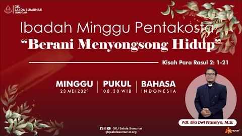 Embedded thumbnail for Ibadah Minggu Pentakosta, 23 Mei 2021